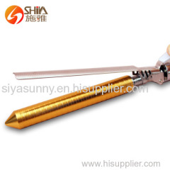 Professional superior quality nano titanium clipless hair curler curling iron with complete in specifications
