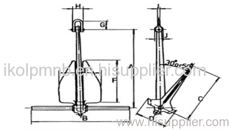 light weight anchor from China supplier