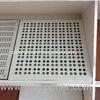 Grid shaped Raised Floor Perforated Tiles Ventilation rate 45% 600 * 600 * 30mm
