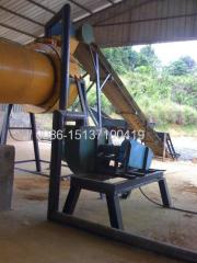 Peat dryer from 70% moistur to 15%