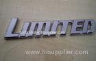 Waterproof ABS Chrome LIMITED Car Letter Emblems / Nameplate 75458-0C020