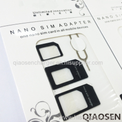 Unlimited 3 in 1 Nano sim card adapter for mobile phone