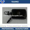 Ash Black Lexus Business Key Holder Pouch With Zipper 100*60*25mm