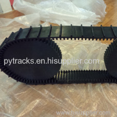 small rubber track for robot(76*127*126)