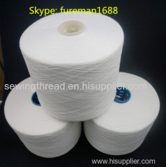 44/2s semi dull 100% spun polyester sewing thread