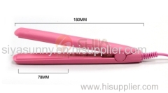 Automatic Multifunctional 2 in 1 do USB powered mini hair straightener flat iron with teeth and good quality