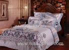 Hotel Sateen Cotton Bedding Sets Duvet Cover Sheet Sets Breathable