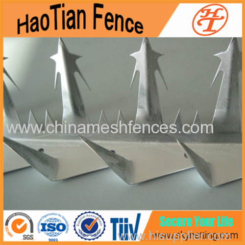 Anti-Climb Galvanized Wall Spikes Wire Mesh Fence