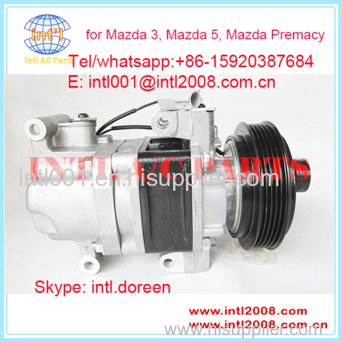 Panasonic oe# H12A1AJ4EZ CC29-61-K00 for Mazda 3 /for Mazda Premacy auto ac compressor CC29-61-K00A CC29-61-K00B H12A0BW