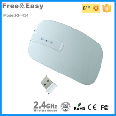 Wireless flat touch rf computer mice