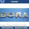 Professional Silver Car Letter Emblems , Luxury VW Bora Badges