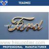 High Temperature ABS Car Badges And Names , Cadillac / FORD Car Chrome Emblems