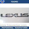 Customized Car Letter Emblems Lexus Badge / Nameplate With CE Certification