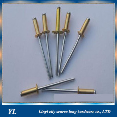 Aluminum alloy anodized colored blind rivets