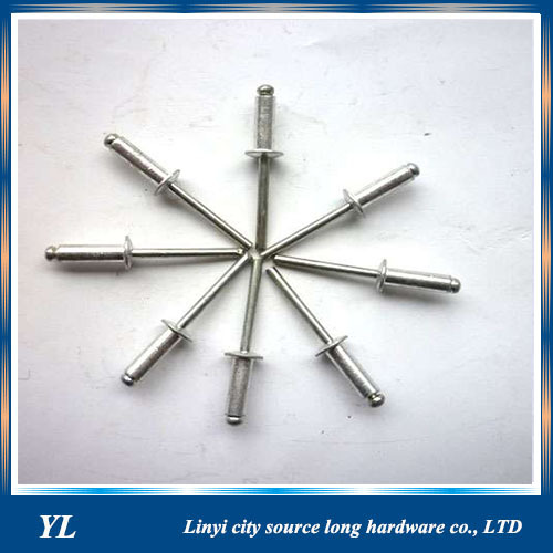 Stainless steel flat head blind rivet