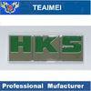 HKS Letter Custom Automotive Emblems Auto Body Sticker With 3M Adhesive