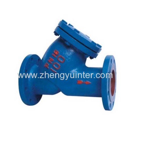 Ductile Iron ANSI Strainer Casting Parts OEM