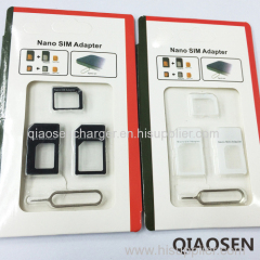 Super low price hot sales Nano sim card adapter for cellphone