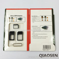 Super low price hot sales Nano sim card adapter for cellphone