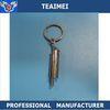 Zinc Alloy / Brass Exhaust Pipe Car Key Keychains Key Ring Holder