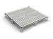 Steel Perforated Raised Floor Tiles custom built ventilation for factory workshop