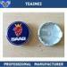 63mm Car Wheel Center Caps Auto Exterior Sticker For SAAB 12775052