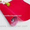 Antioxidant Red Velvet Flocked Fabric For Wine Box Lining With Paper Backing