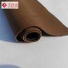 Knitted Brown Velvet Flock Fabric / Flocking Furniture Fabric for Sofa Upholstery Materials