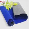 Soft Long Pile Blue Velvet Upholstery Flocking Fabric For Glass Boxes 75 * 75D