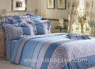 Italy Modern Bright Colorful Sateen Bedding Sets , Cotton Duvet Cover Sets Queen
