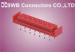Male Board to Board Connection , Crimp Style 1.27mm IDC Connector