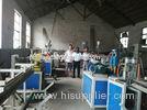 PVC Profile Production Line Twin Screw Extruder For Wall Angle Decorative