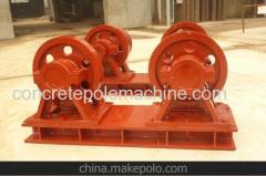 Centrifugal spinning machine for prestressed spun concrete electrical pole