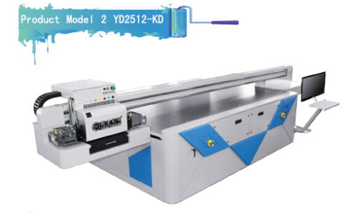 Large format full high definition printing machine YD-2512 inkjet printer glass printer