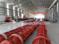 Centrifugal spinning machine for prestressed spun concrete electrical pole