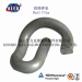 elastic rail clip for railroad construction, railway clip for rail fasteners, Pandrol fastening system rail clip E clip