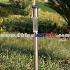 High Quality led stainless steel garden led solar light