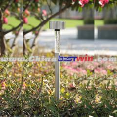 Led stainless steel garden led solar light