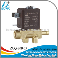 BONA Valve new product for welding machine Female 1/8"*6.5mm Brass Solenoid Valve