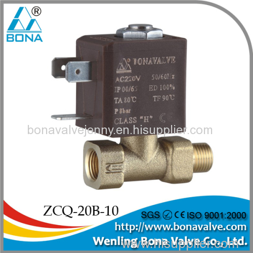 BONA Male 1/8"* Female 1/8" Brass Solenoid Valve