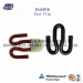 fast clip for railway fasteners/railway fast clip supplier made in China/railroad construction fast clip factory