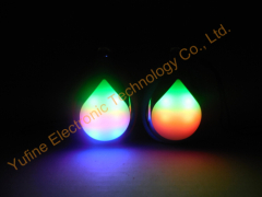 Supply 2015 new drop of water wireless Bluetooth speaker LED flash light Bluetooth speaker fashion wireless Bluetooth