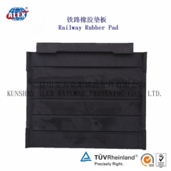 Railway Pad For Track Railway Fastening System/ Railroad Railway Pad For steel rail/Shanghai Supplier Railway rubber Pad