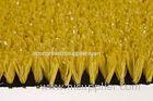 50mm Yellow Multipurpose Artificial Turf Waterproof Fibrillated Fake Grass Carpet