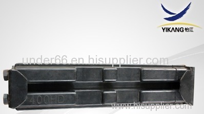 rubber track pads for excavators YJD3 CLIP ON RUBBER PAD
