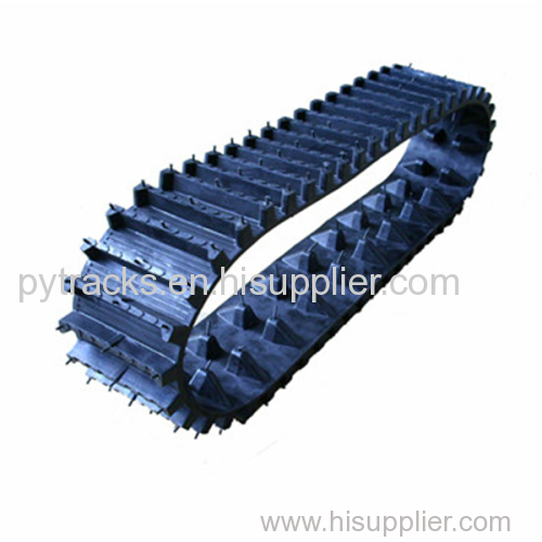 nice price rubber track for robot(118-61-24)