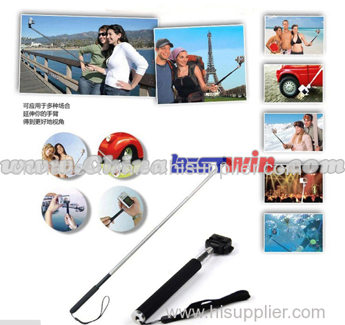 Digital Camera Use Extendable Mobile Phone Bluetooth Remote selfie photographic equipment