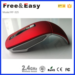 foldable optical usb flat mouse