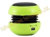 Hot selling mini hamburger speaker metal net hamburger speaker factory wholesales gift mini speaker can make logo on