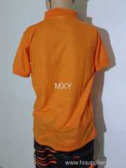 mens pure color polo shirt